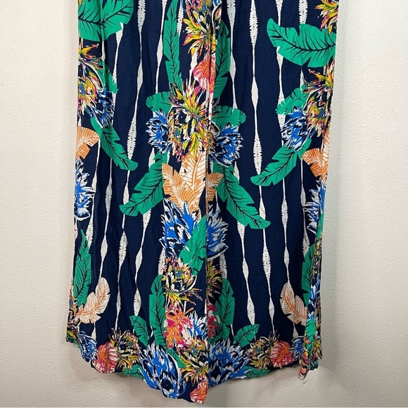 Free market by flying tomato Flowy tropical pants size small - Picture 6 of 8